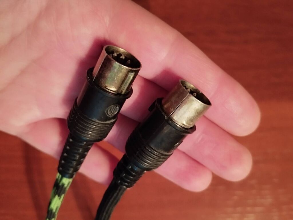 Межблочный кабель DIN 5 pin на RCA. Длина 60 см. Бескислородная медь: фото 3