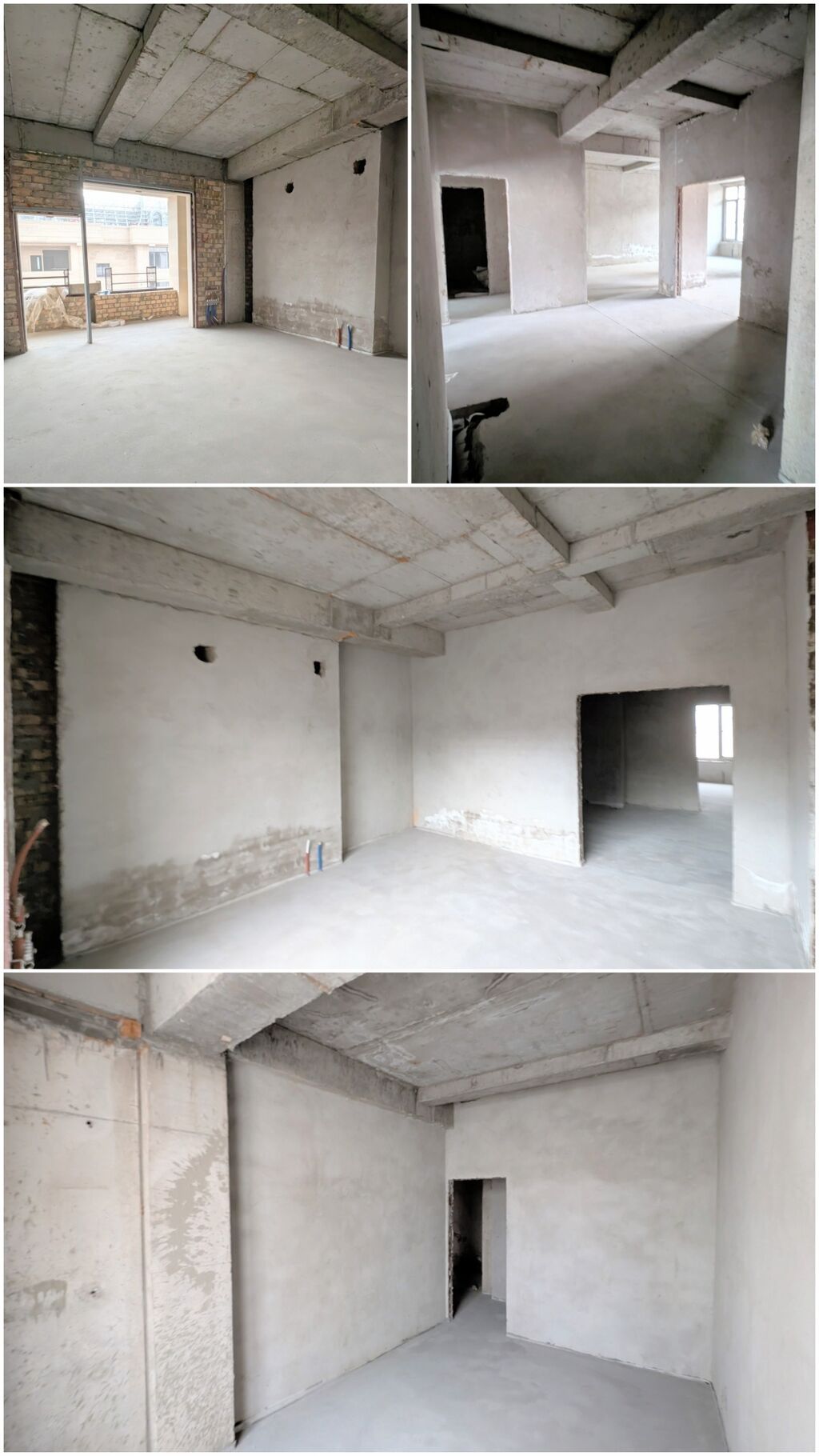 4 комнаты, 143 м², Асанбай мкр Элитка, 5 этаж, ПСО (под самоотделку): фото 2