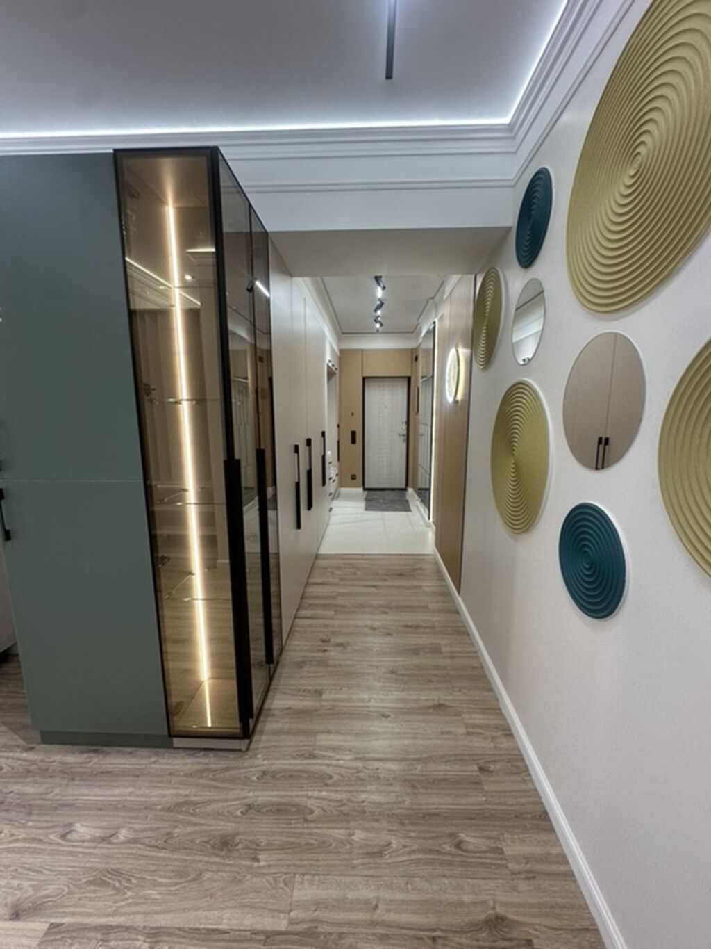 2 комнаты, 66 м², Элитка, Таш-Рабат ТРЦ Элитка, 13 этаж, Дизайнерский ремонт: фото 3