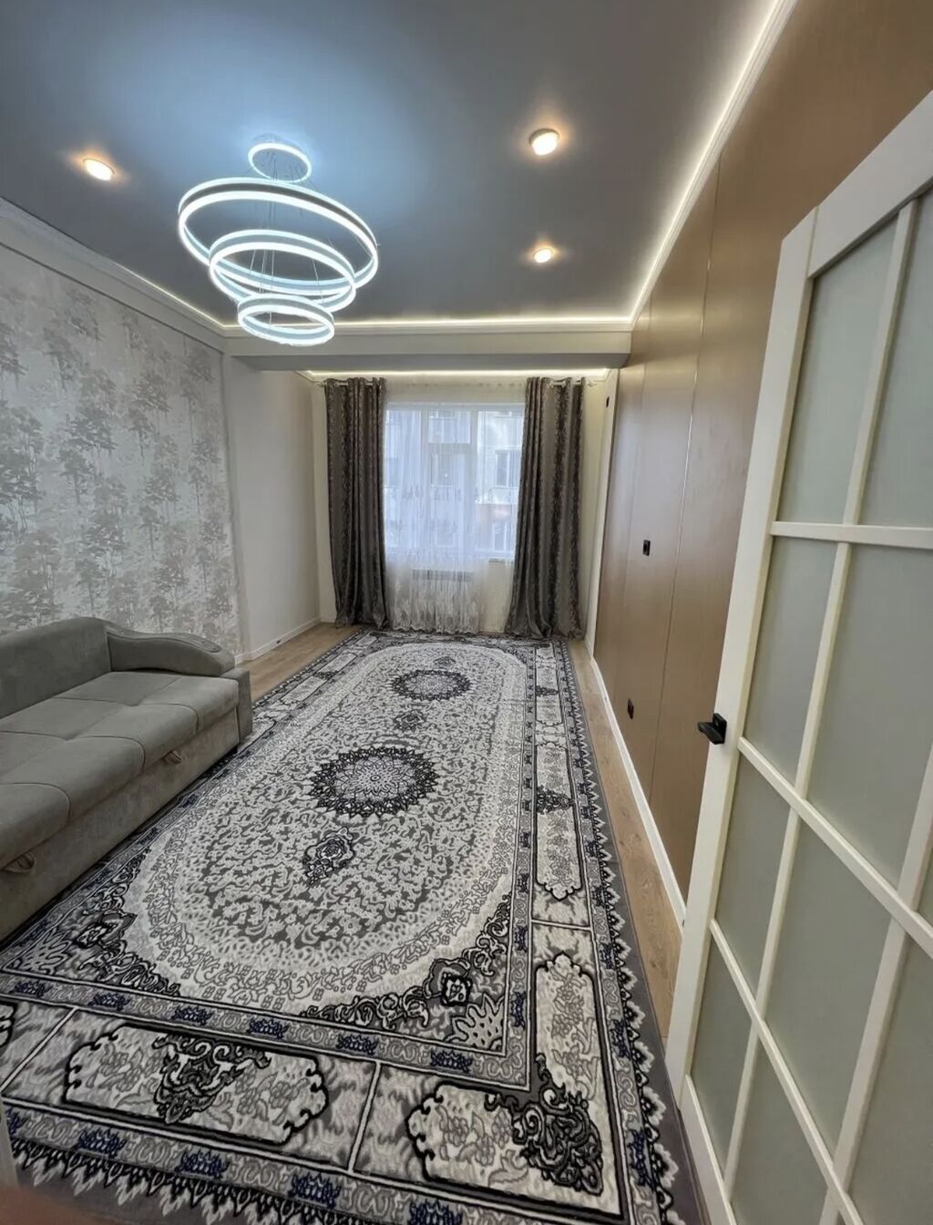 1 комната, 46 м², Аламедин-1 мкр Элитка, 2 этаж, Евроремонт: фото 3