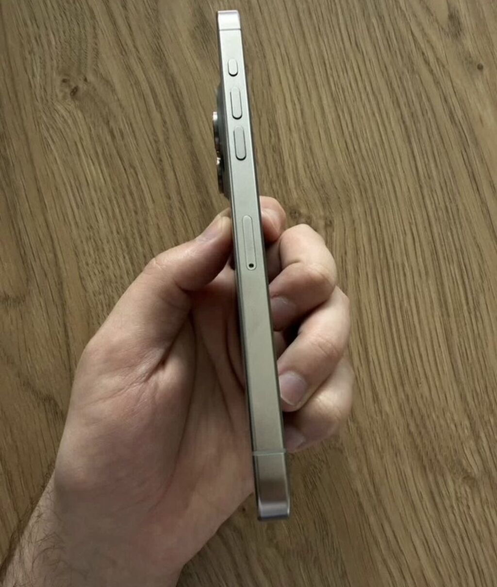 IPhone 15 Pro Max, титановый цвет (Natural Titanium) В идеальном — фото 3