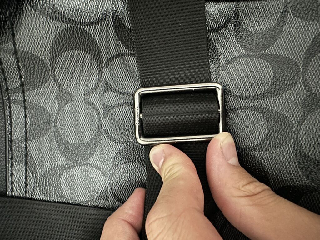 Сумка через плечо COACH (New York) в фирменном тисненом монограмном: фото 5