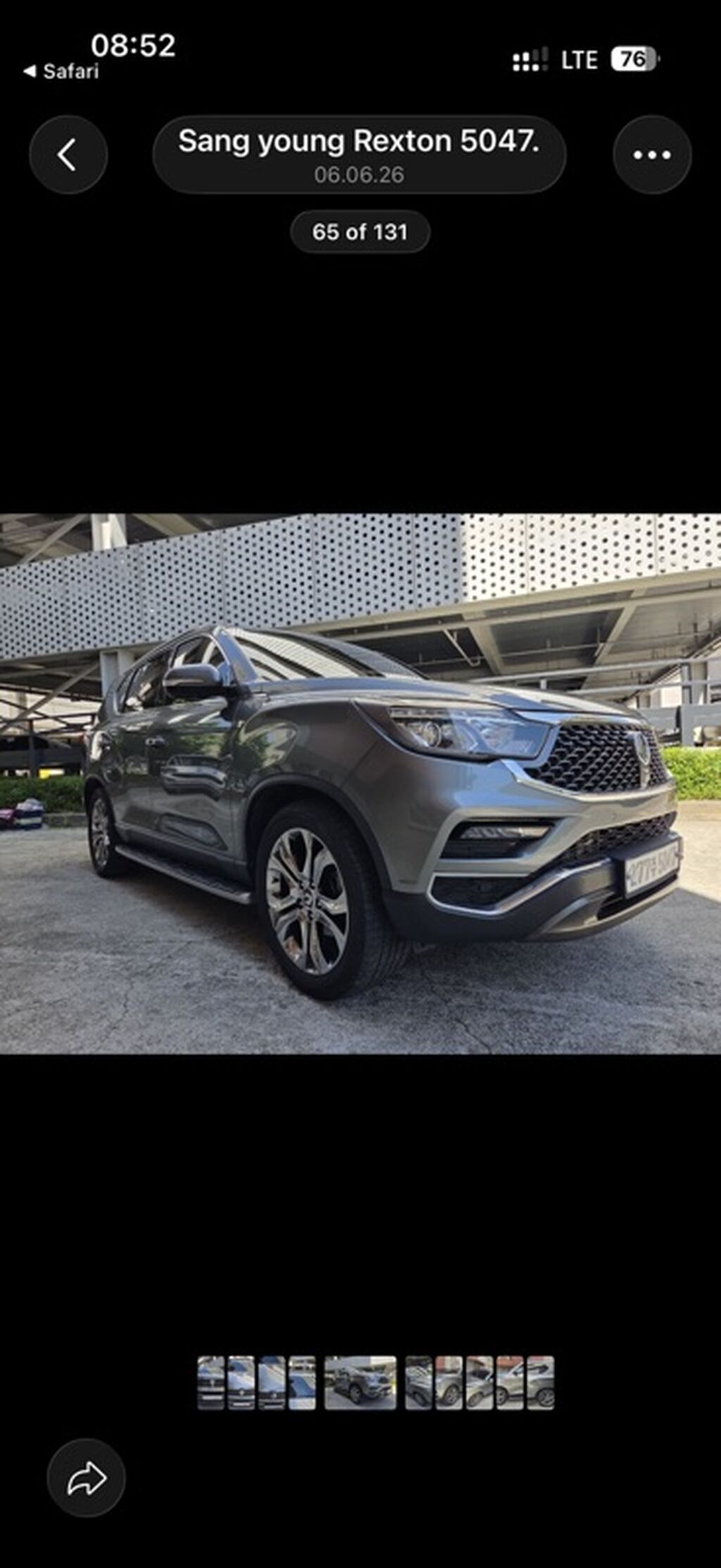 Ssangyong Rexton: 2020 г., 2.2 л, Автомат, Дизель, Внедорожник: фото 2