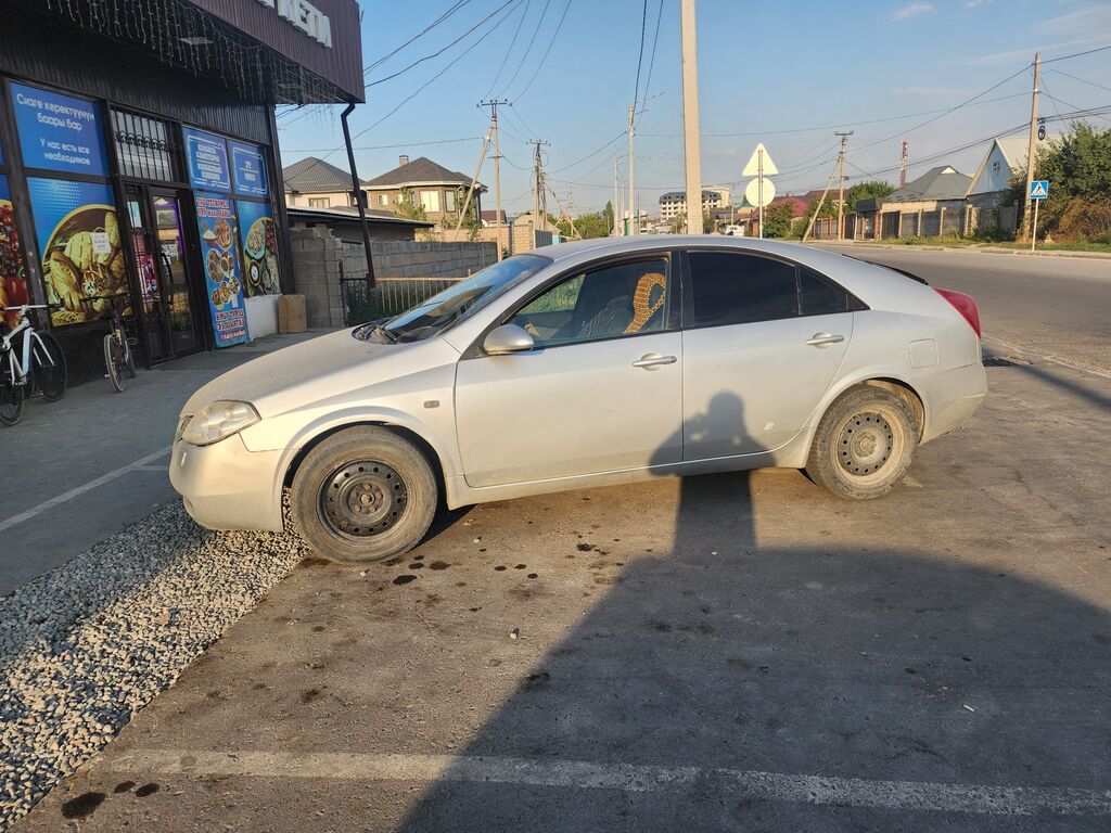 Nissan Primera: 2003 г., 1.8 л, Механика, Бензин, Лифтбек: фото 3