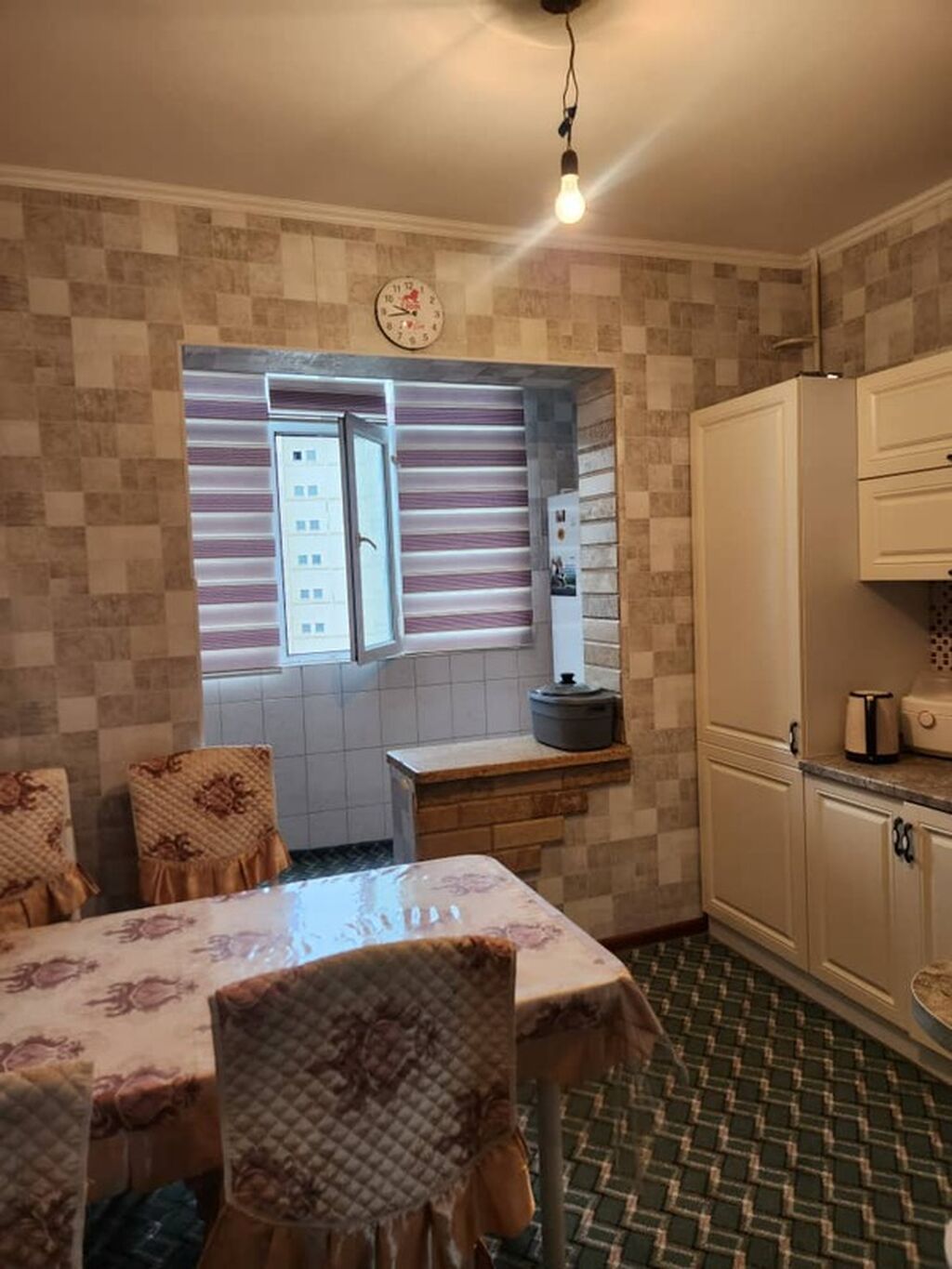 1 комната, Улан мкр Собственник, С подселением, С мебелью полностью: фото 4