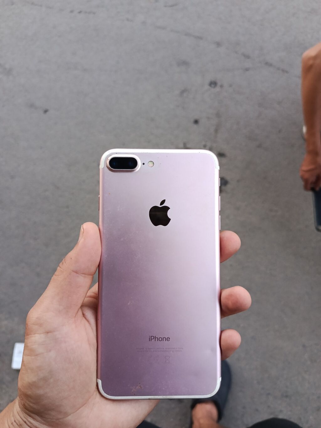 IPhone 7 Plus, Б/у, 256 ГБ, Rose Gold, Чехол, 50 %: фото 4