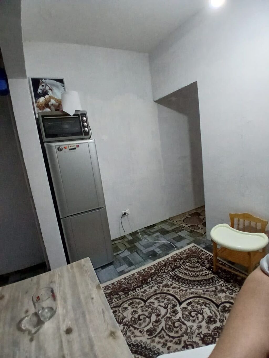 1 комната, 45 м², Кок-Жар ж/м 106 серия улучшенная, 8 этаж, Требуется ремонт: фото 4