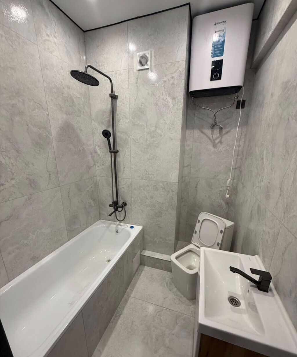 1 комната, 45 м², Асанбай мкр Элитка, 9 этаж, Дизайнерский ремонт: фото 2