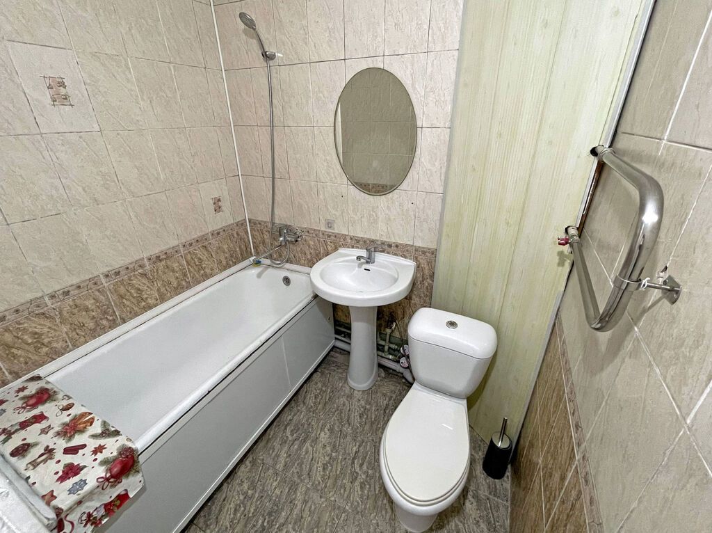 3 комнаты, 56 м², Кок-Жар мкр 104 серия, 4 этаж, Косметический ремонт: фото 6
