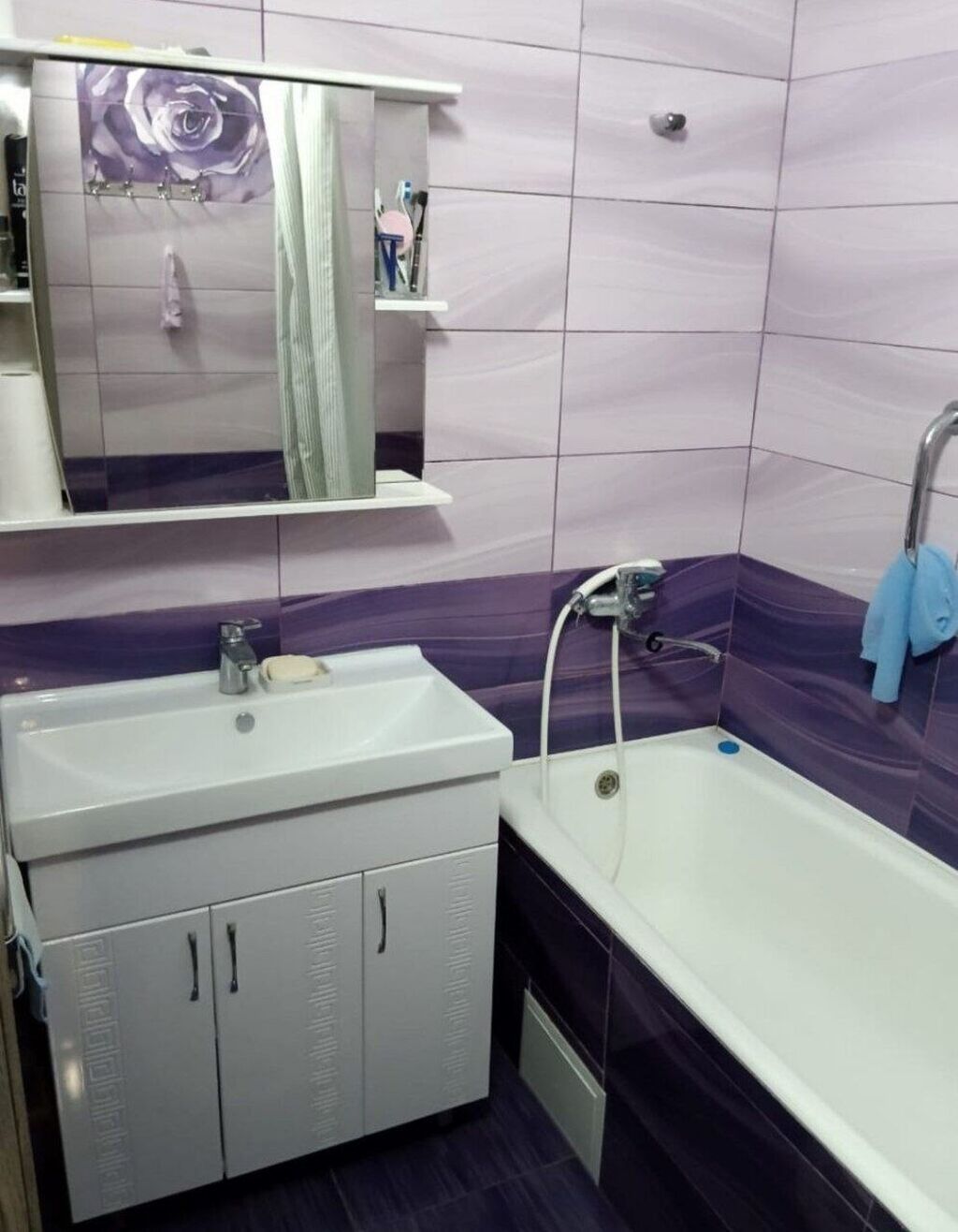 2 комнаты, 48 м², Таатан ТЦ 105 серия, 2 этаж, Свежий ремонт: фото 6