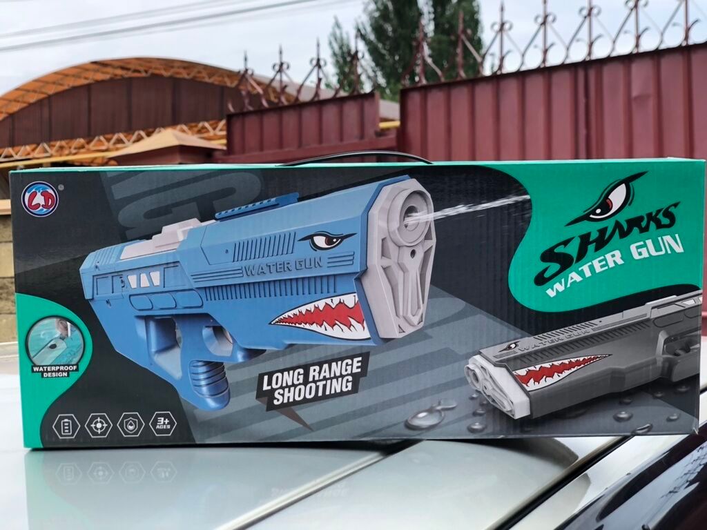 Водяной пистолет "Desert Eagle" в коробке. Доступны модели с оранжевым: фото 2