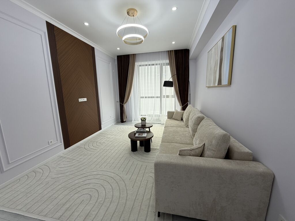 1 комната, 53 м², Асанбай мкр Элитка, 7 этаж, Дизайнерский ремонт: фото 8