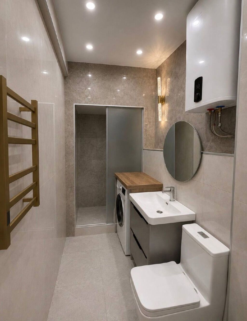 75 000 сом/мес. | Депозит $500 60 м² | 2-комнатная студия | ЖК NEXT: фото 4