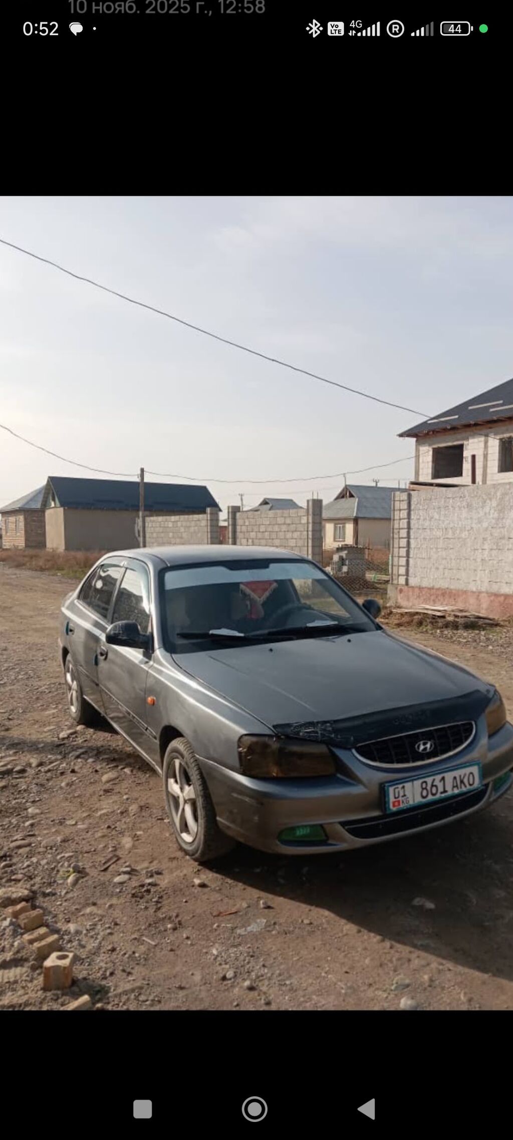 Hyundai Accent: 2007 г., 1.5 л, Механика, Бензин, Седан: фото 3