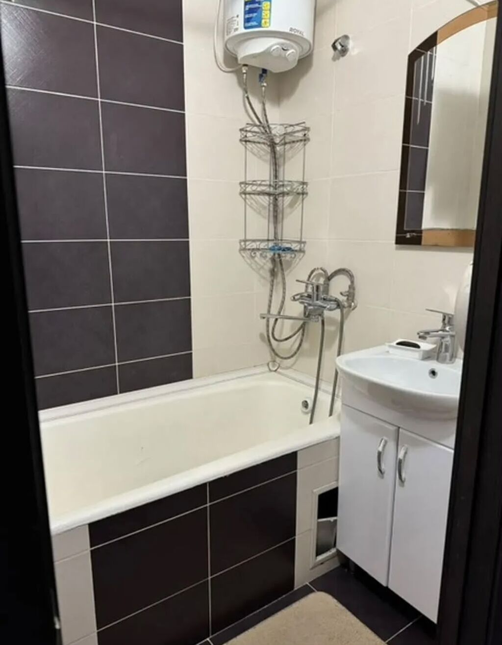 2 комнаты, 52 м², Асанбай мкр 105 серия, 1 этаж, Косметический ремонт: фото 4