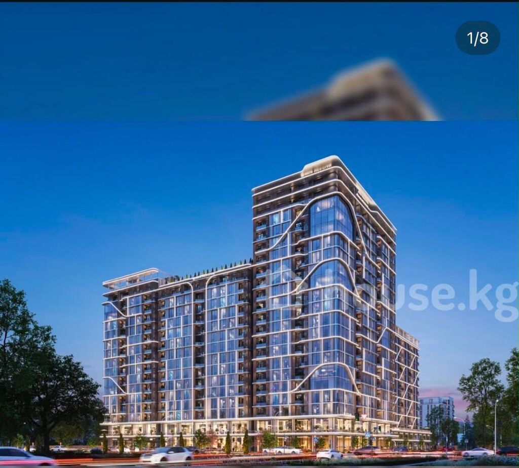 1 комната, 50 м², Мед Академия Элитка, 17 этаж, ПСО (под самоотделку): фото 1