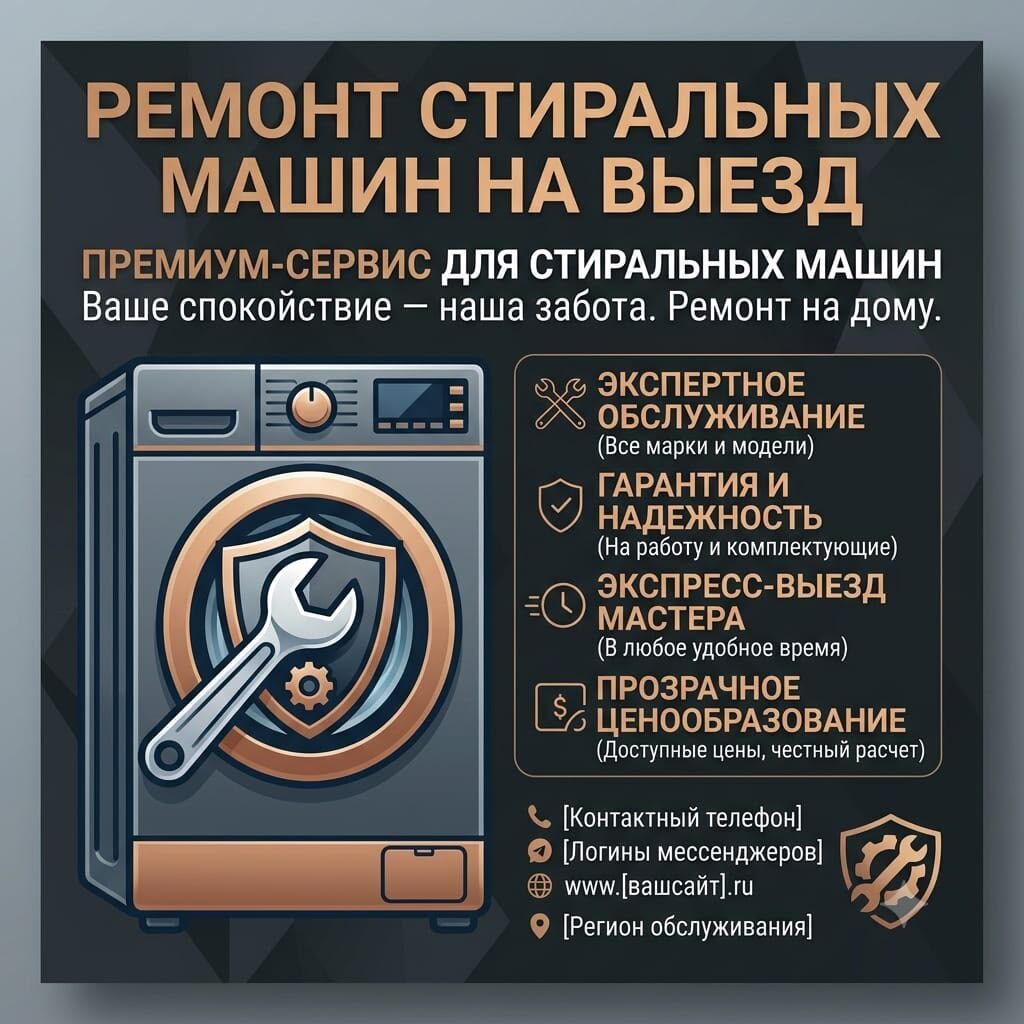 Ремонт стиральных машин с выездом - Диагностика и ремонт на дому -: фото 6