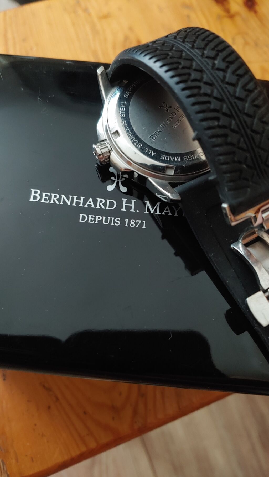 Продам Швейцарские часы! ^ SWISS MADE .*BERNHARD.H' MAYER *. в: фото 2