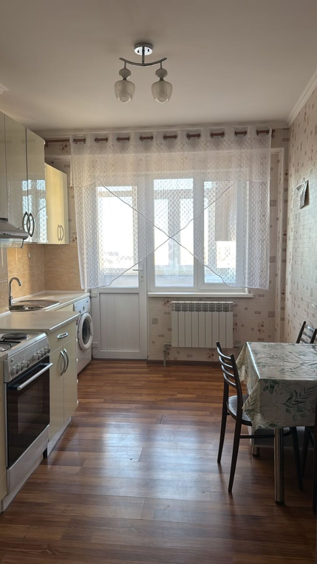 Сдается просторная 3 ком кв в джале 130м2 Элитка Евроремонт 11 этаж: фото 2