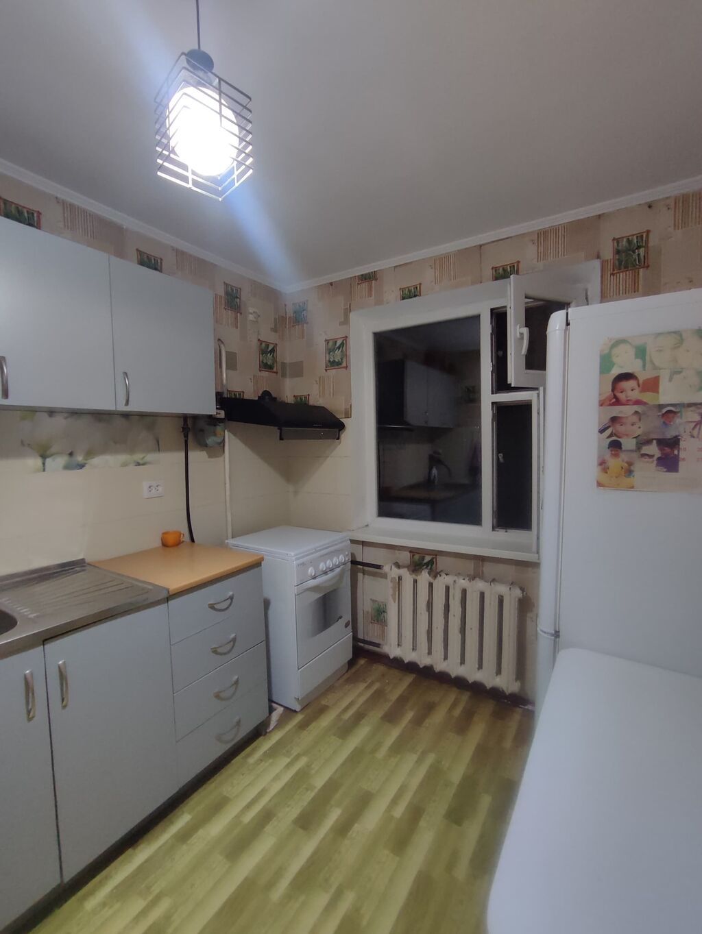 2 комнаты, 42 м², Кудайберген авторынок 104 серия, 3 этаж, Старый ремонт: фото 3