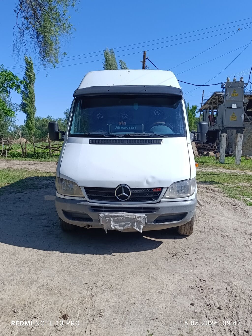 Mercedes-Benz Спринтер: 2010 г., Дизель, Фургон: фото 1