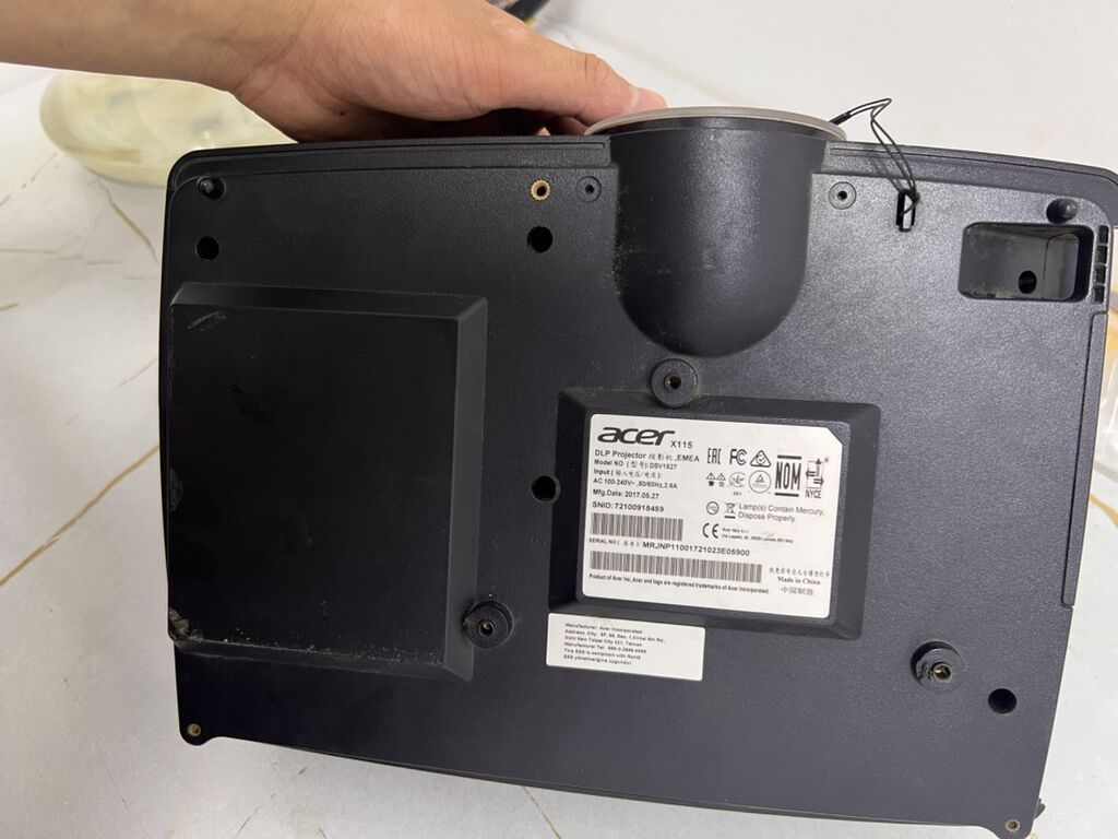 Проектор Acer X115 (DLP) - Технология: DLP, поддержка 3D (DLP Link) - — фото 2