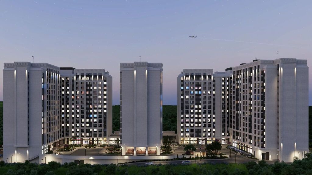2 комнаты, 66 м², Улан-2 мкр Элитка, 11 этаж, ПСО (под самоотделку): фото 5