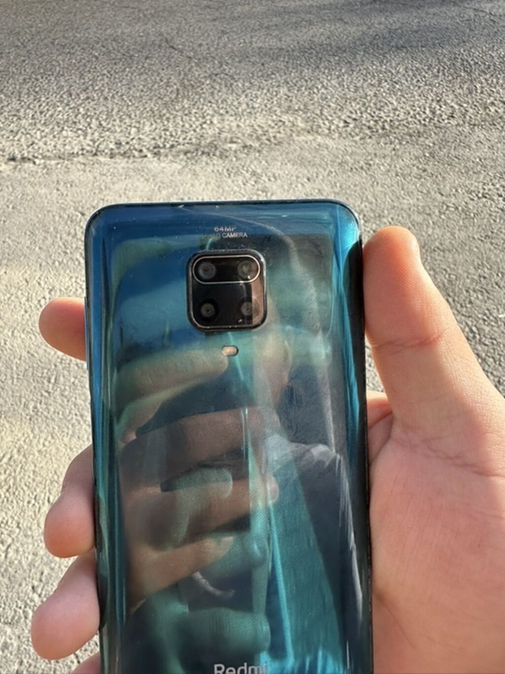 Смартфон Xiaomi Redmi Note 9S - Цвет: бирюзовый/сине‑зеленый градиент: фото 6