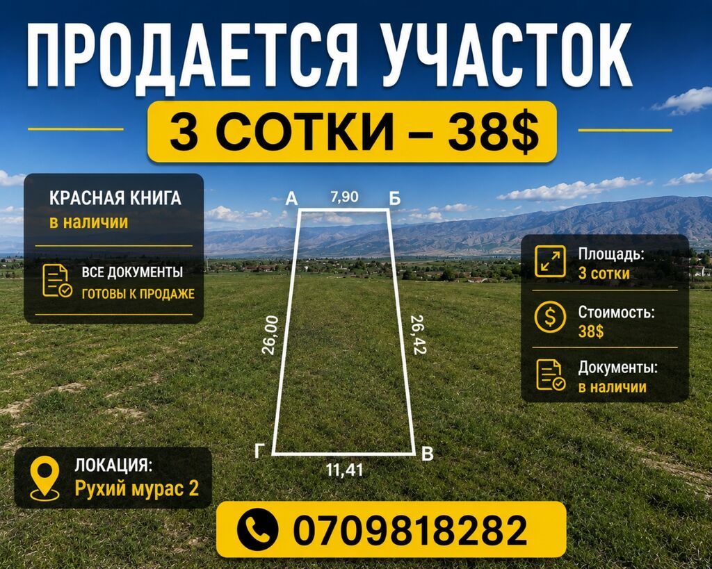 3 соток, Для строительства, Красная книга: фото 2
