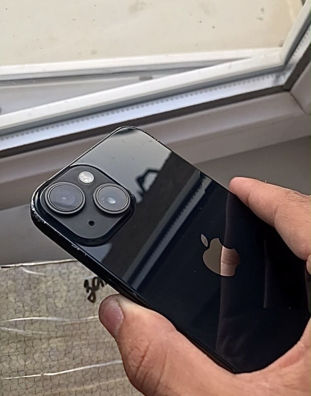 IPhone 14, Б/у, 256 ГБ, Синий, Защитное стекло, Чехол, 79 %: фото 2