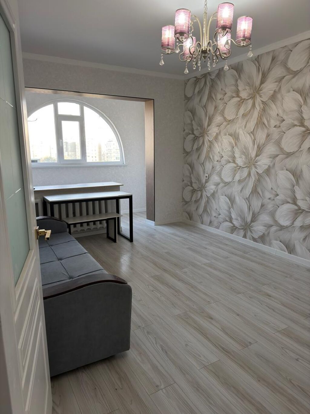 2 комнаты, 57 м², Восток-5 мкр 106 серия, 9 этаж, Свежий ремонт: фото 1