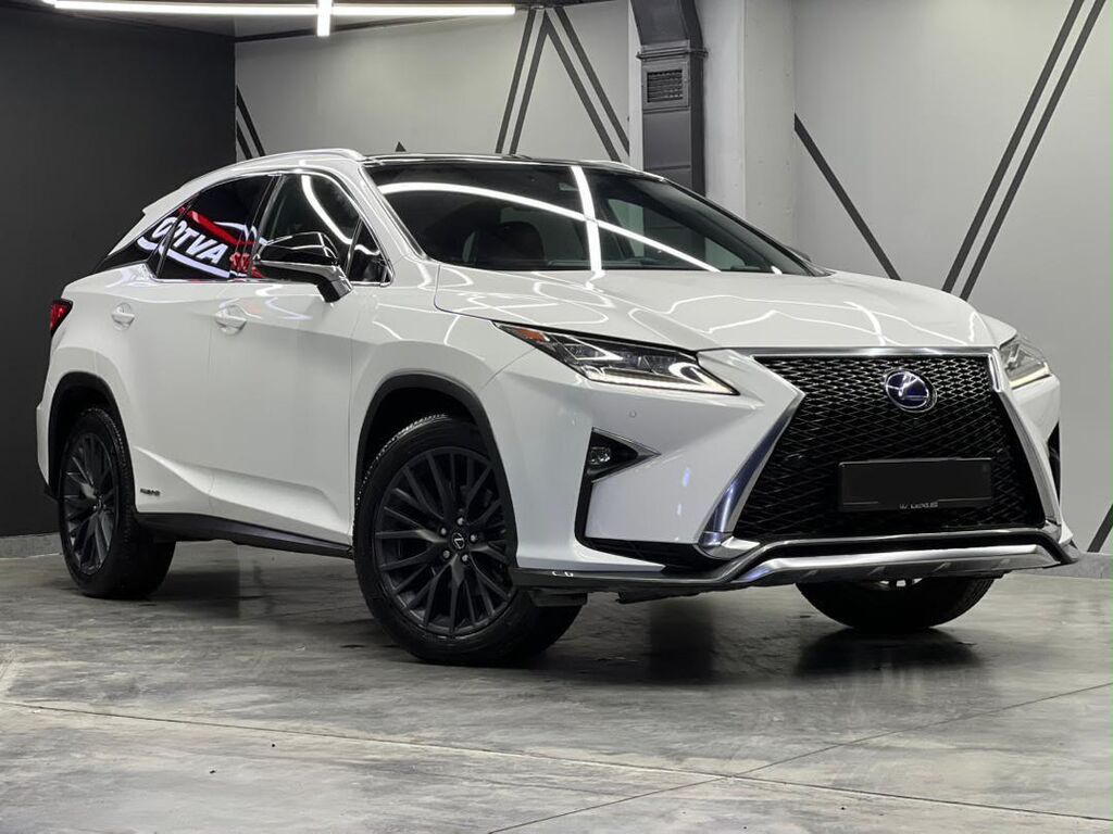 Lexus RX: 2017 г., 3.5 л, Автомат, Гибрид, Кроссовер: фото 3