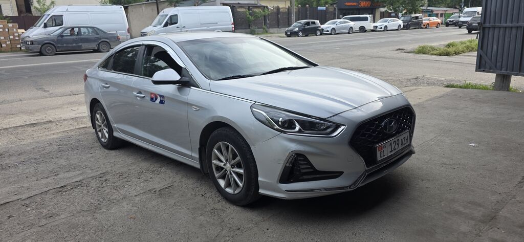 Сдаю Hyundai Sonata под такси, Долгосрочно, | Залог, Водительские права, Ремонт мотора от арендодателя: фото 4