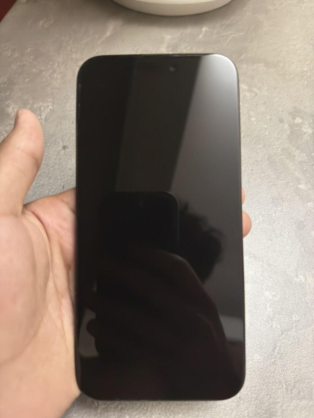 IPhone 15 Pro, Б/у, 256 ГБ, Black Titanium, Коробка, 87 %: фото 3