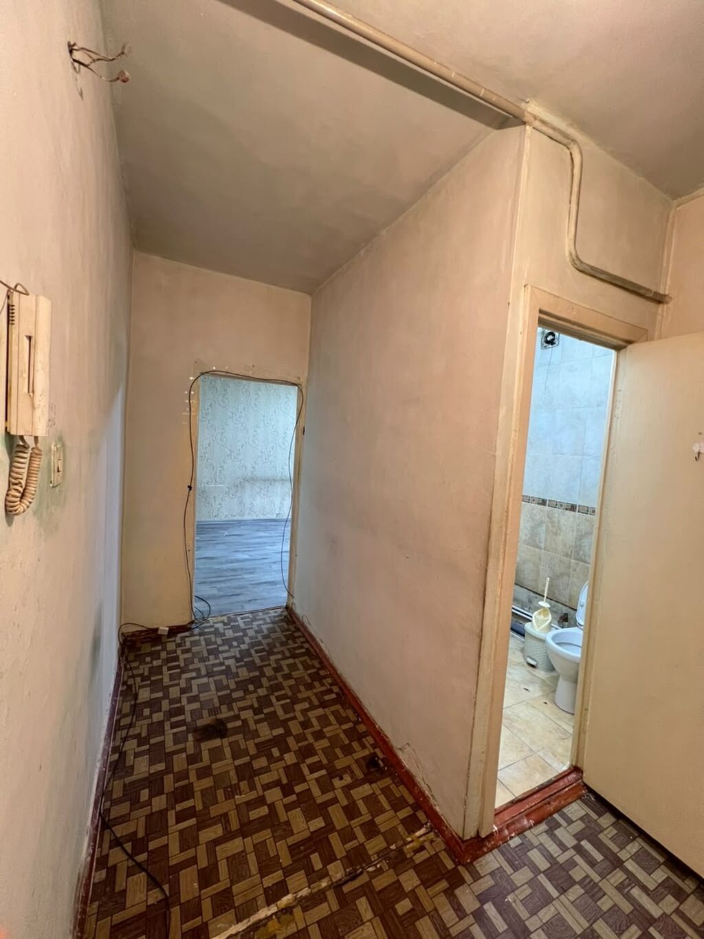 1 комната, 38 м², Боконбаева/Уметалиева 105 серия, 1 этаж, Требуется ремонт: фото 6