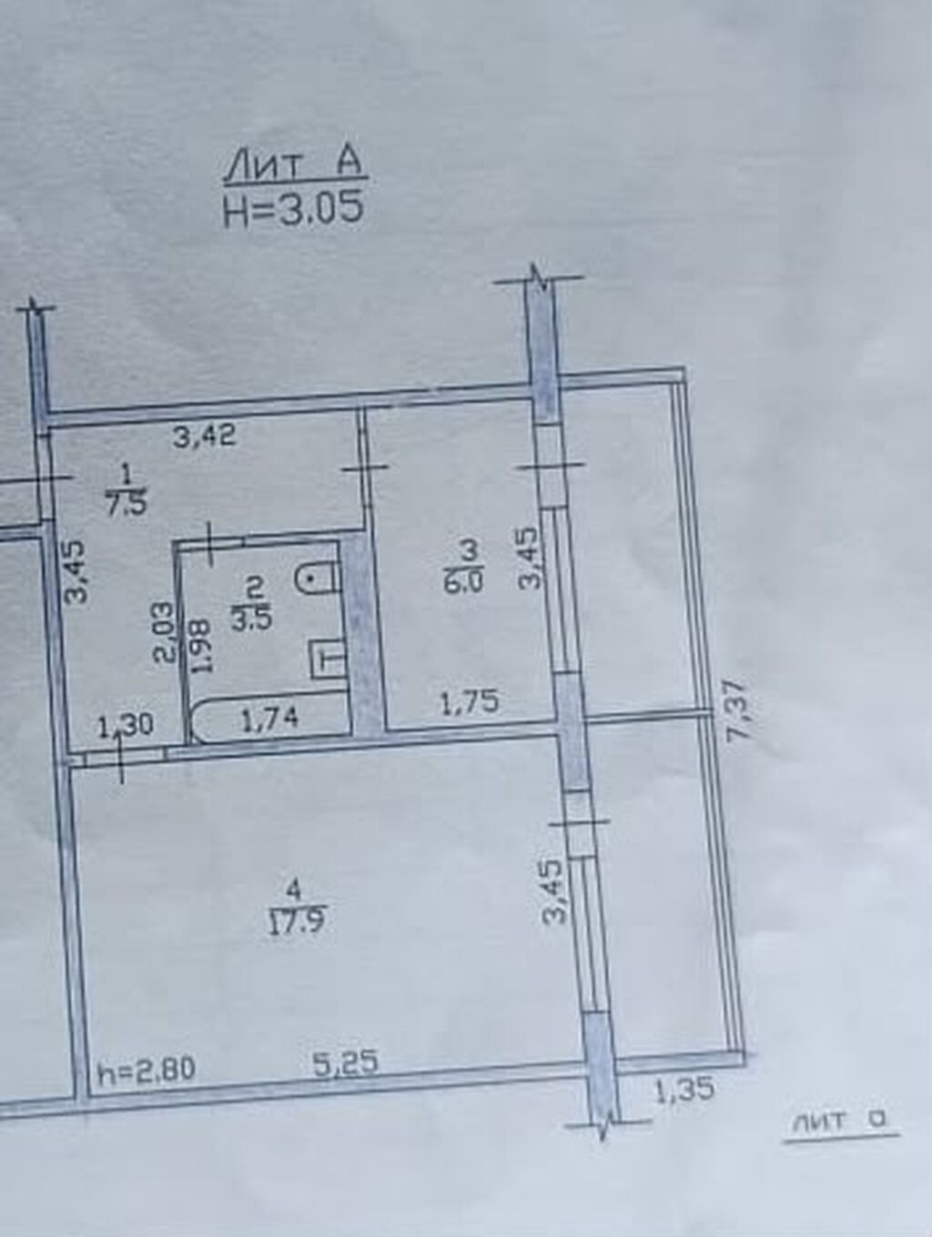 1 комната, 35 м², Джал-29 105 серия, 2 этаж, Косметический ремонт: фото 8
