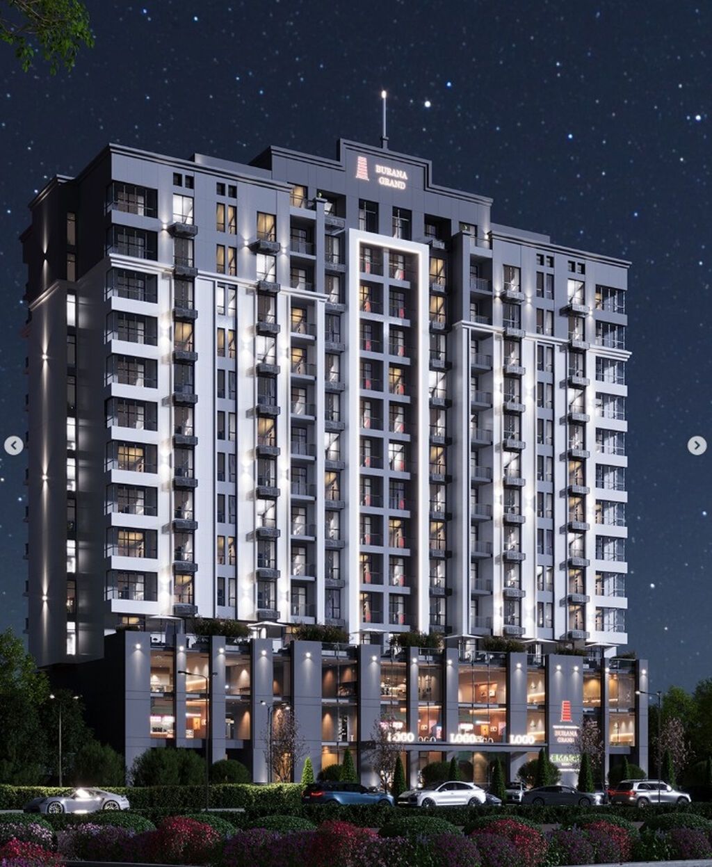 2 комнаты, 80 м², 6 мкр Элитка, 12 этаж, ПСО (под самоотделку): фото 3