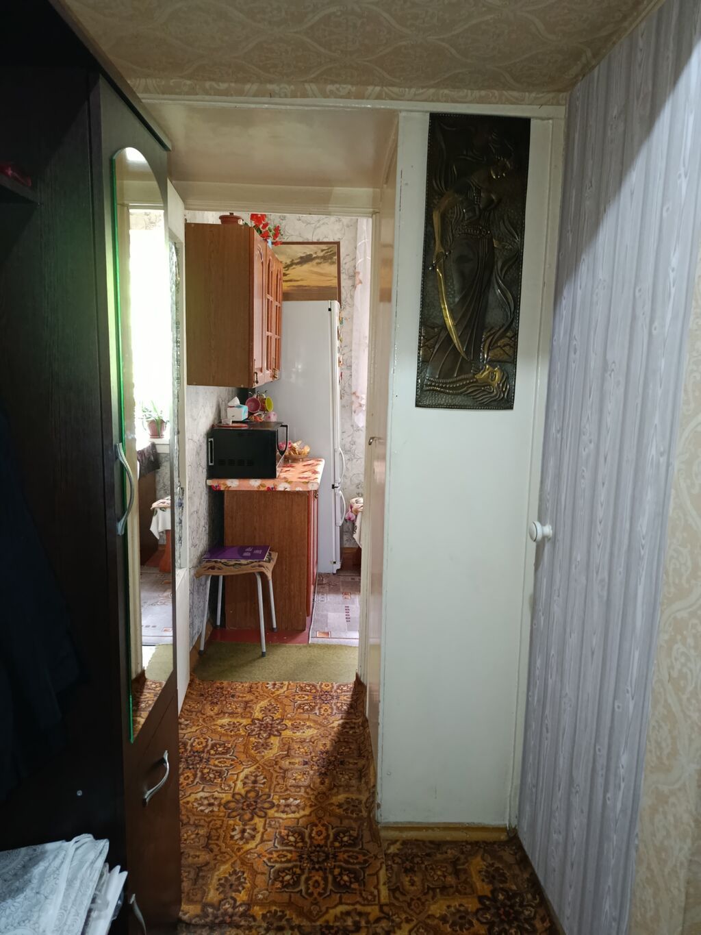 1 комната, 36 м², Восток-5 мкр 105 серия, 1 этаж, Старый ремонт: фото 4