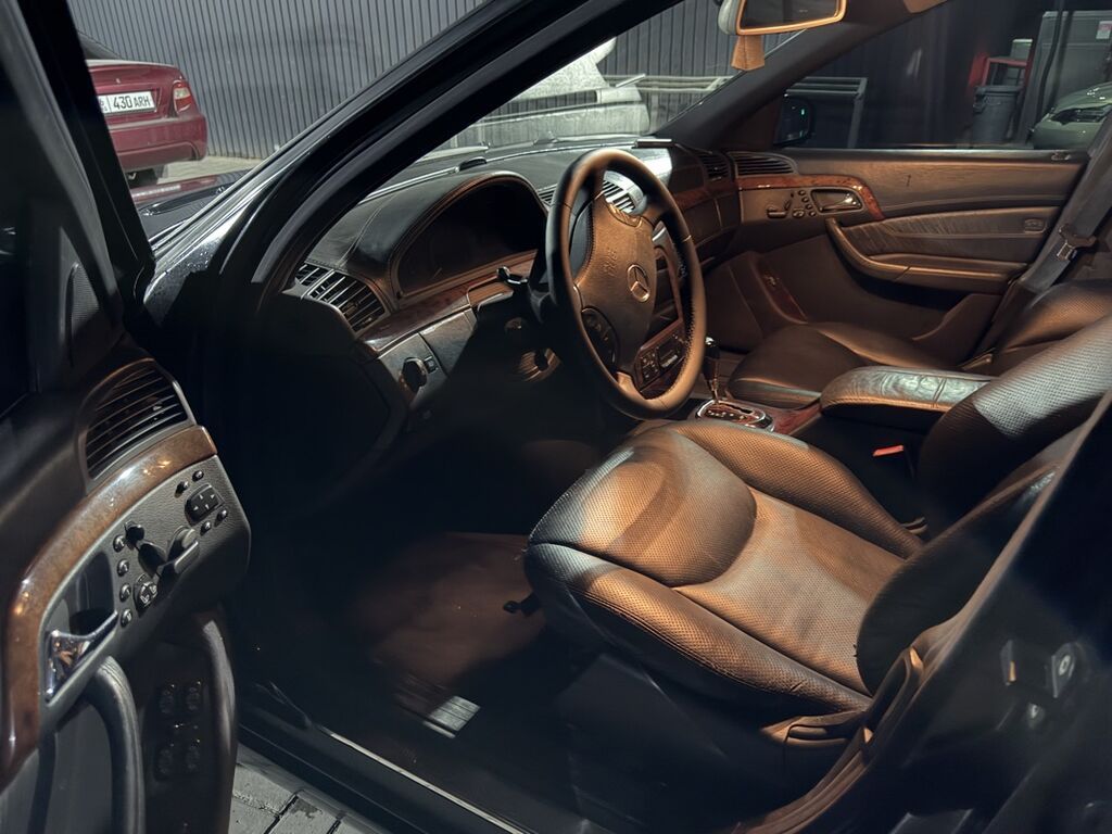 Mercedes-Benz S-Class: 2000 г., 5 л, Автомат, Бензин, Седан: фото 7
