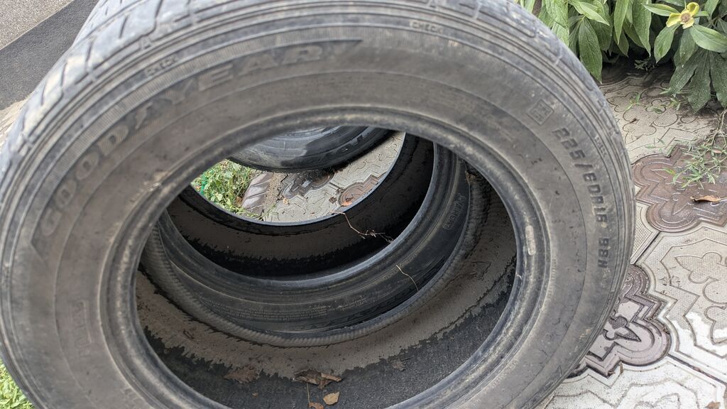 Летние шины Goodyear, комплект 2 шт.БУ - Производитель: Goodyear -: фото 3