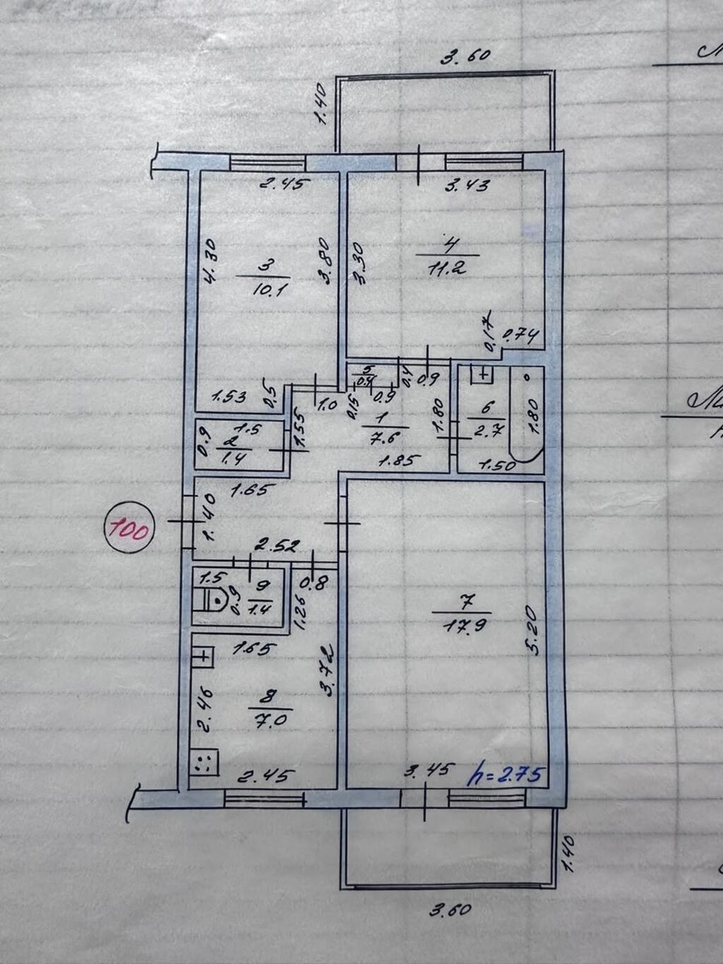 Срочно продается 3-комнатная квартира, 105 серия: фото 7