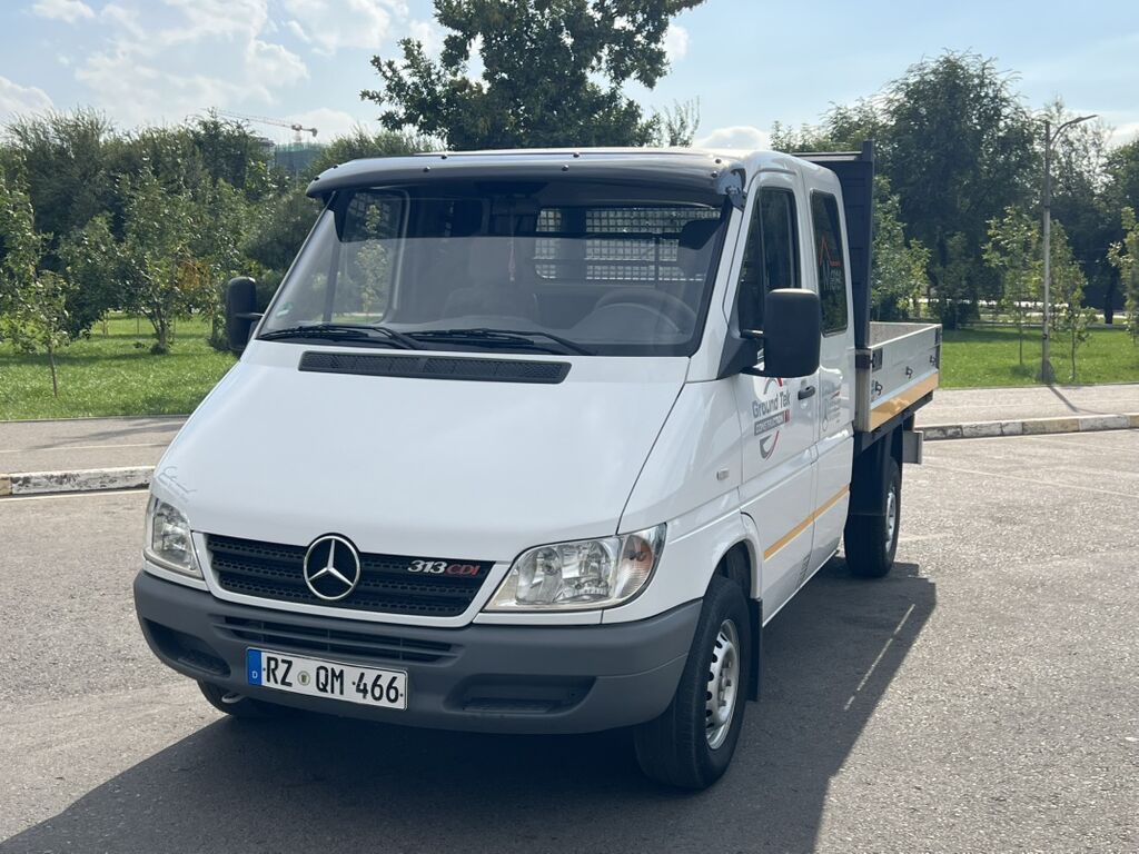 Mercedes-Benz Sprinter 313 CDI двурядная кабина с бортовой платформой: фото 3