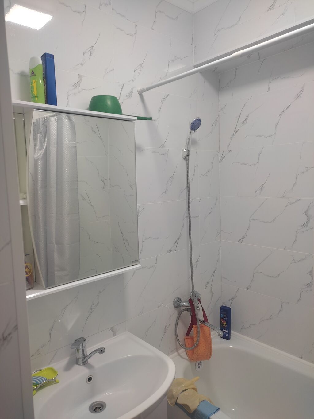 2 комнаты, 71 м², Кок-Жар ж/м 1 этаж, Свежий ремонт: фото 5