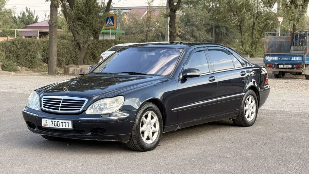 Mercedes-Benz S-Class: 1999 г., 5 л, Автомат, Бензин, Седан: фото 3