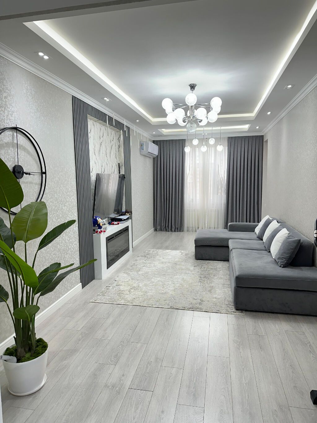 3 otaqlı, Yeni tikili, m. Həzi Aslanov, 96 kv. m