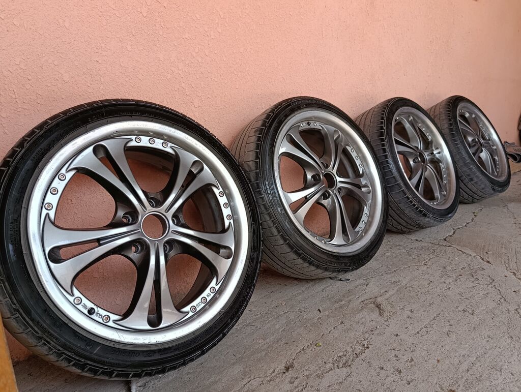 Колеса в сборе 225 / 40 / R 18, Лето, Б/у, Комплект, Легковые, Литые, отверстий - 5: фото 4