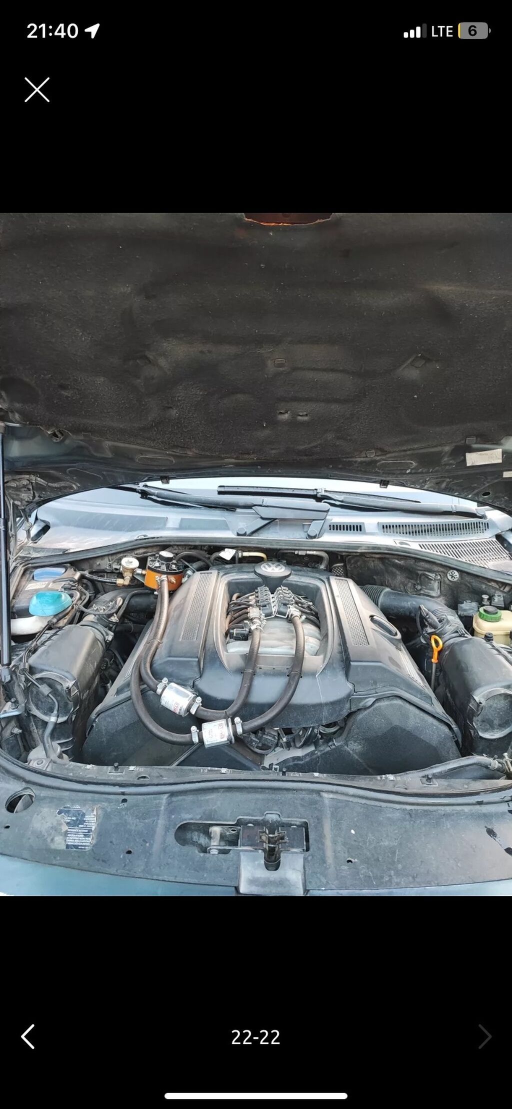 Volkswagen Touareg: 2005 г., 4.2 л, Автомат, Газ, Кроссовер: фото 1