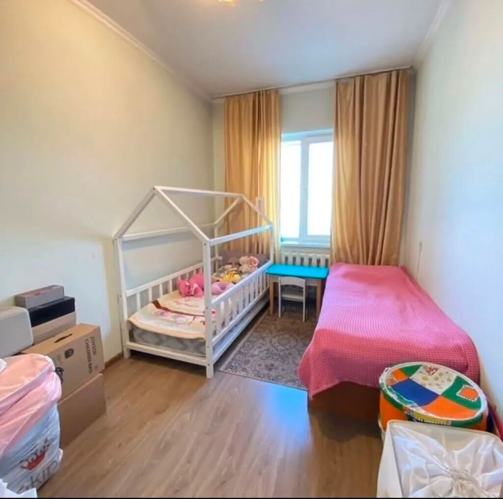 3 комнаты, 80 м², Улан мкр 106 серия улучшенная, 4 этаж, Косметический ремонт: фото 2
