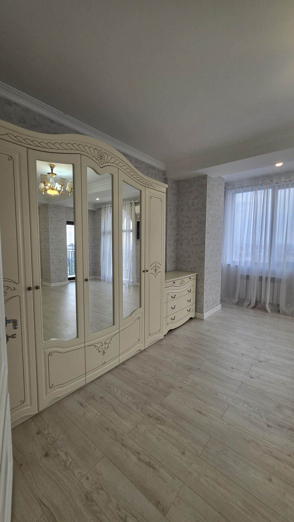 4 комнаты, 125 м², Ала-Арча ТРЦ Элитка, 9 этаж, Евроремонт: фото 2