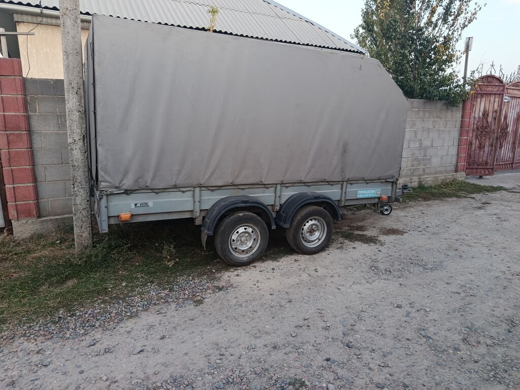 Двухосный прицеп с тентом - Тип: легковой прицеп на двух осях -: фото 3
